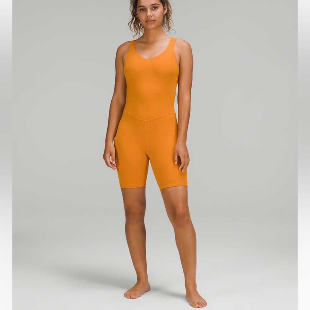 lululemon athletica Orange Jumpsuit